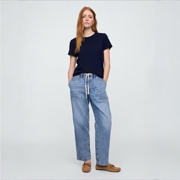 GAP Blue Boyfriend Jeans - Picture 2 of 8